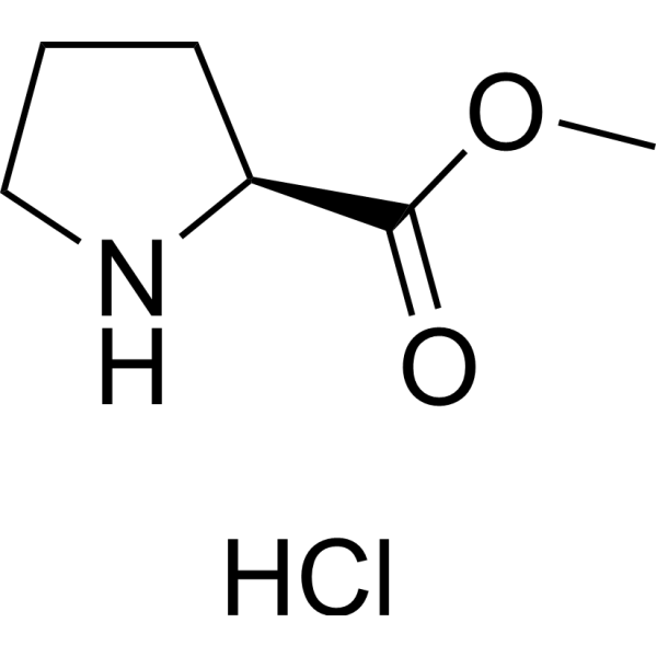 Methyl prolinate hydrochloride Chemical Structure