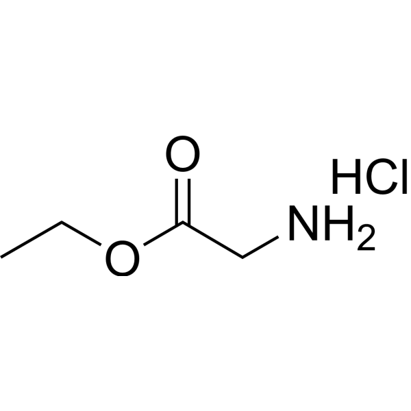 Glycine ethyl ester monohydrochloride Chemical Structure