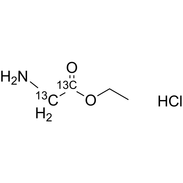 Glycine <em>ethyl</em> ester-<em>13</em><em>C</em>2 hydrochloride