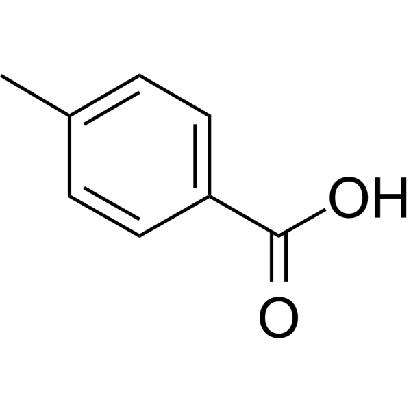 p-Toluic acid Chemical Structure