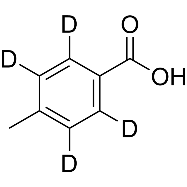 <em>p</em>-Toluic acid-d4