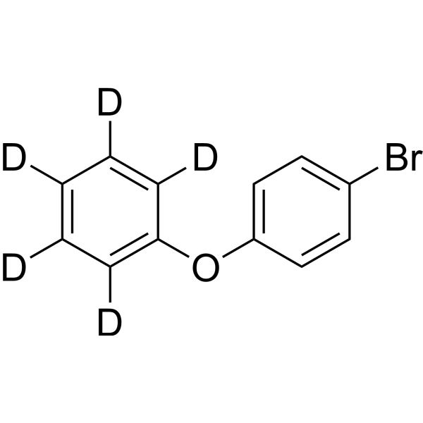 1-Bromo-4-phenoxybenzene-d<sub>5</sub> Chemical Structure