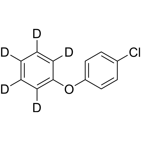 1-Chloro-4-phenoxybenzene-d<sub>5</sub> Chemical Structure