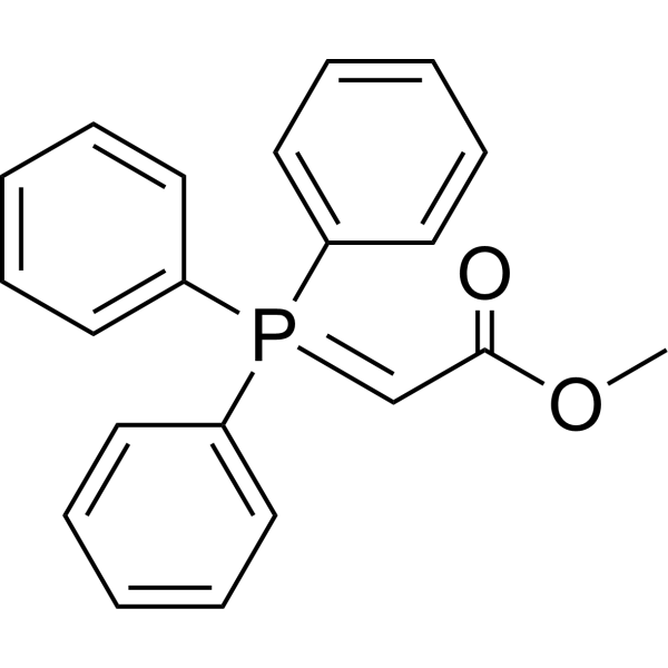 Methyl 2-(triphenylphosphoranylidene)acetate Chemical Structure