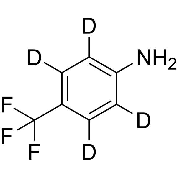4-(Trifluoromethyl)<em>aniline</em>-d4