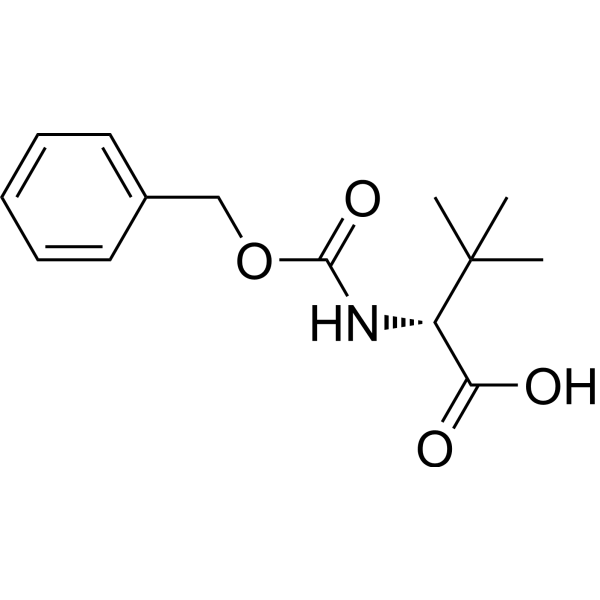 (<em>R</em>)-<em>2</em>-(((Benzyloxy)carbonyl)amino)-3,3-dimethylbutanoic acid