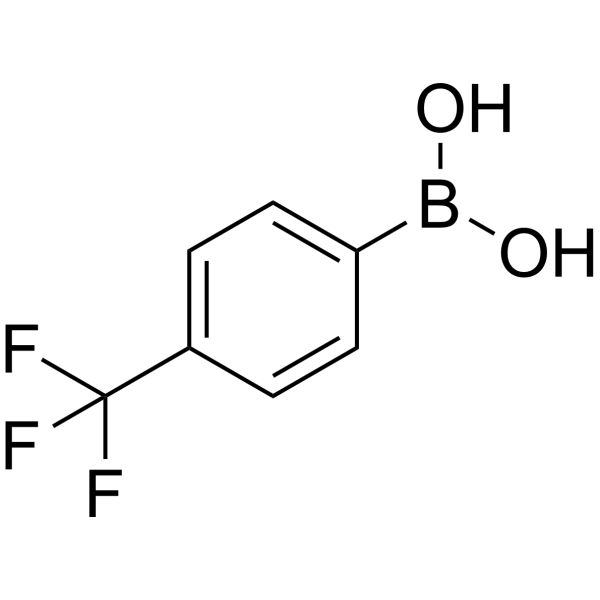 4-Trifluoromethylphenylboronic acid Chemical Structure