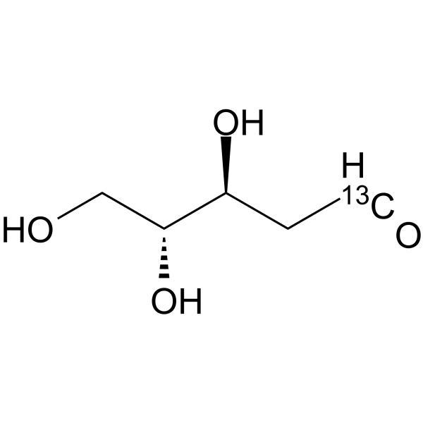 Thyminose-13C Chemical Structure