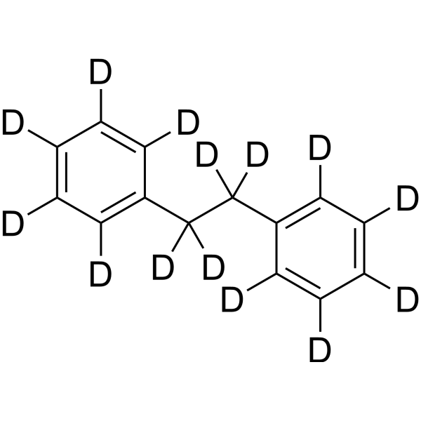 1,2-Diphenylethane-d<sub>14</sub> Chemical Structure