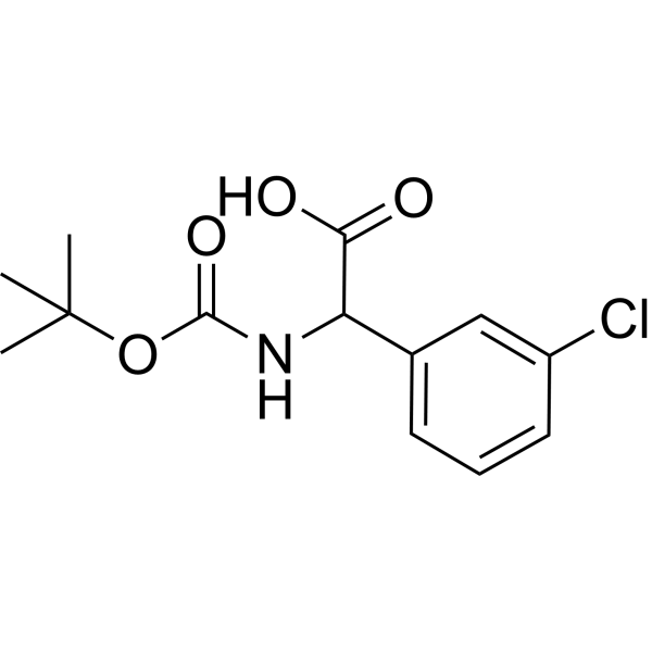 [(tert-butoxycarbonyl)amino](<em>3</em>-chlorophenyl)acetic acid