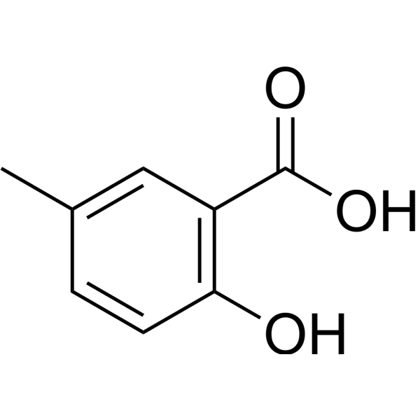 5-Methylsalicylic acid Chemical Structure