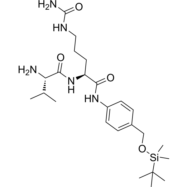 Val-Cit-PAB-OSBT Chemical Structure