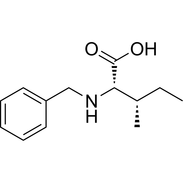 N-Benzyl-L-isoleucine Chemical Structure