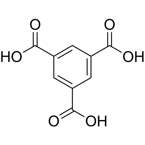 Benzene-1,3,5-tricarboxylic acid Chemical Structure