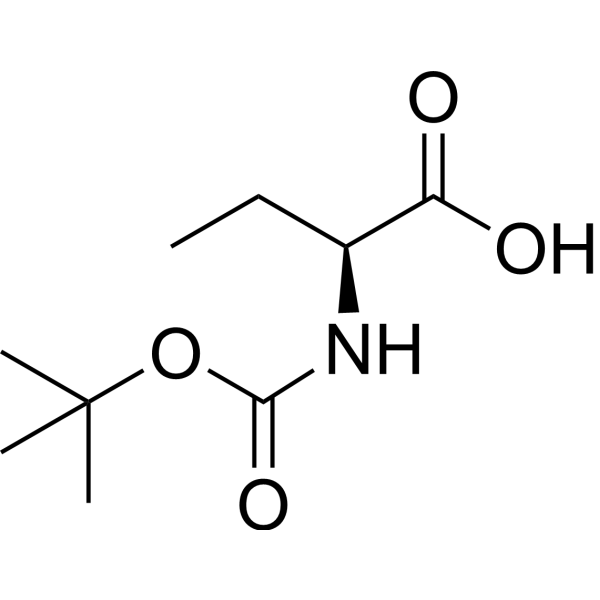 Boc-L-2-aminobutanoic acid Chemical Structure