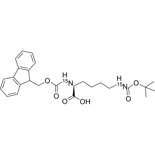 Fmoc-L-Lys (Boc)-OH-15N2