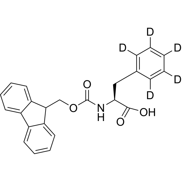 Fmoc-Phe-OH-d5 Chemical Structure