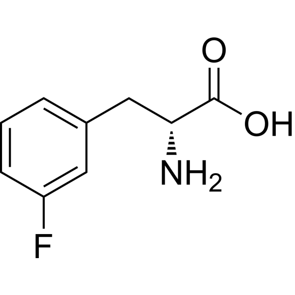 H-D-Phe(3-F)-OH Chemical Structure
