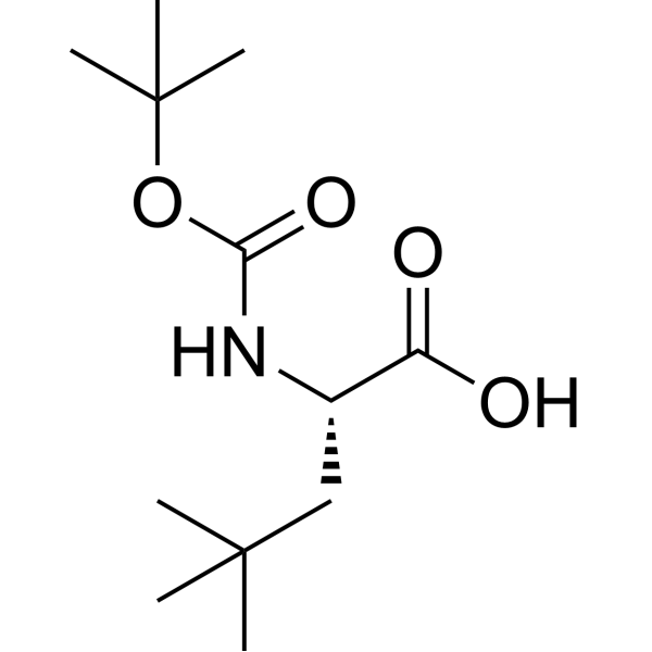 N-(Tert-Butoxycarbonyl)-L-neopentylglycine Chemical Structure