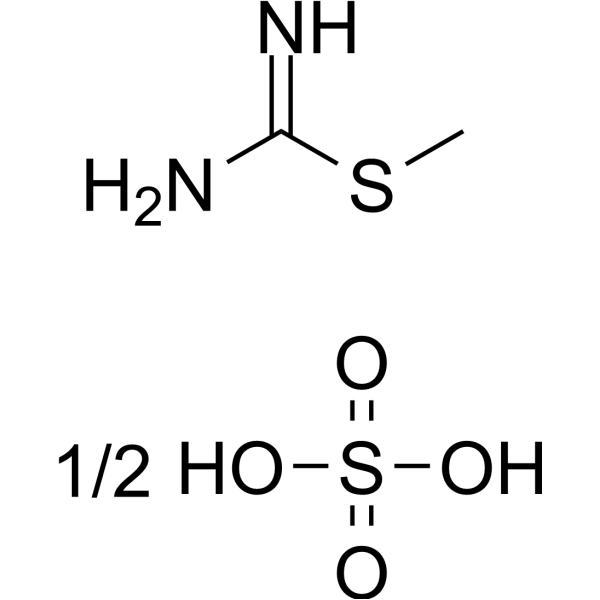 S-Methylisothiourea sulfate Chemical Structure