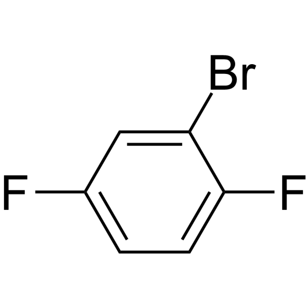2-Bromo-1,4-difluorobenzene Chemical Structure