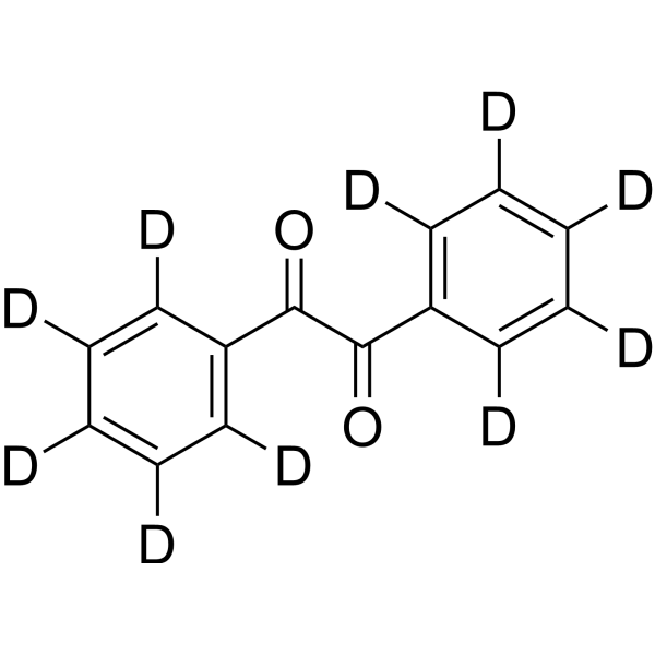 Benzil-d<sub>10</sub> Chemical Structure