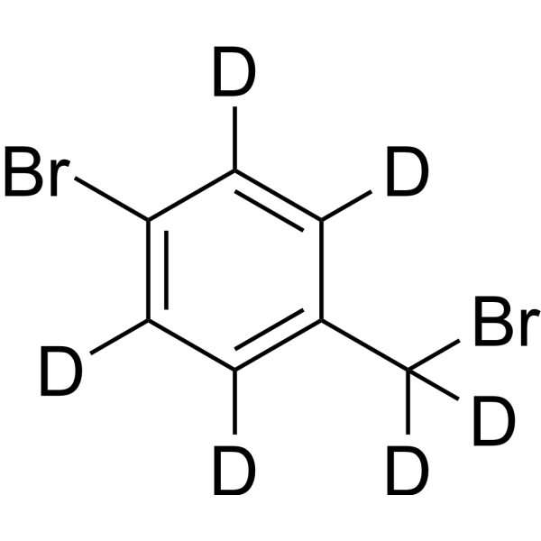1-Bromo-<em>4</em>-(bromomethyl)benzene-d6