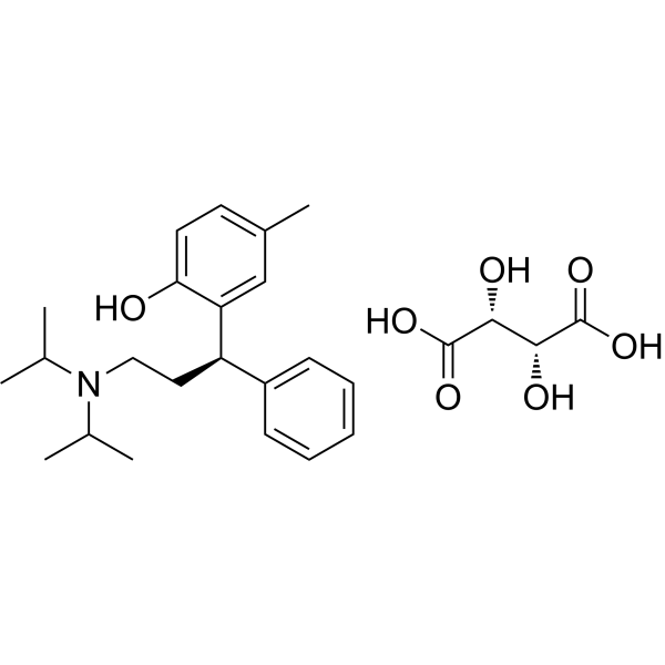 Tolterodine tartrate (Standard) Chemical Structure
