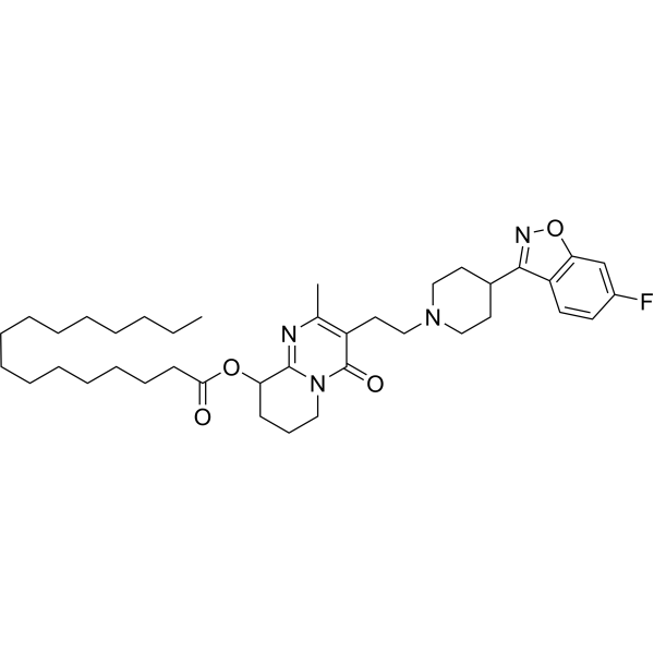 Paliperidone palmitate Chemical Structure