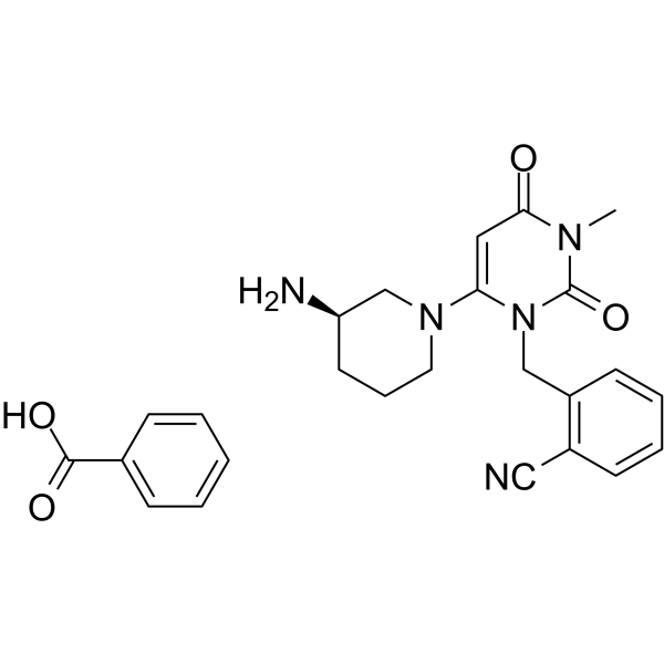 Alogliptin Benzoate Chemical Structure