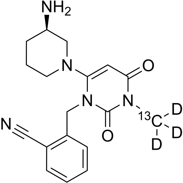 Alogliptin-13<em>C</em>,d3