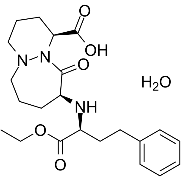 Cilazapril monohydrate Chemical Structure
