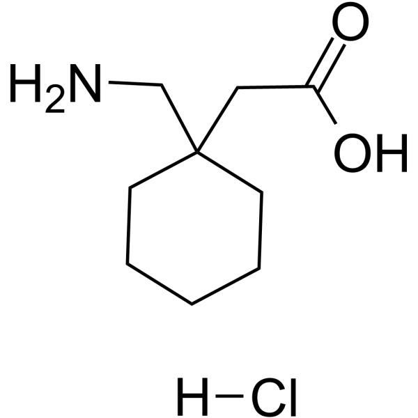 Gabapentin hydrochloride Chemical Structure