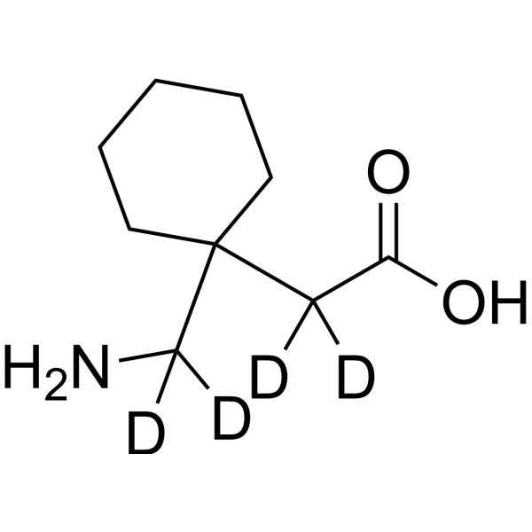 Gabapentin-d<sub>4</sub> Chemical Structure