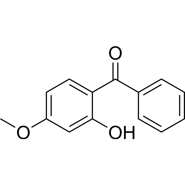 Oxybenzone (Standard) Chemical Structure