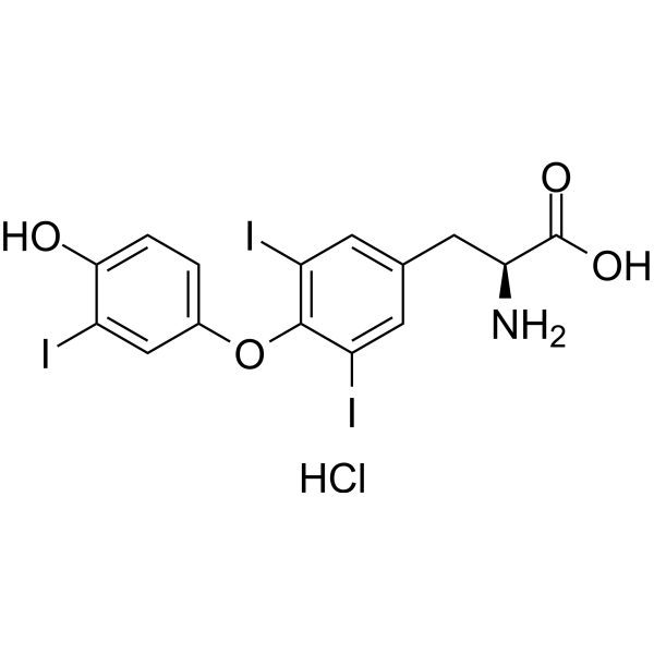 Liothyronine hydrochloride Chemical Structure