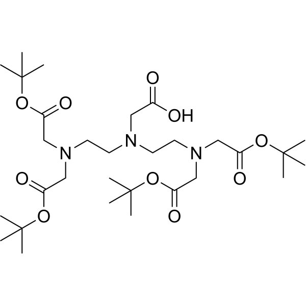DTPA-tetra (t-Bu ester) Chemical Structure