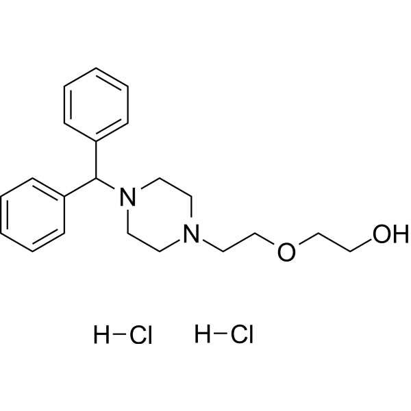 Decloxizine dihydrochloride Chemical Structure