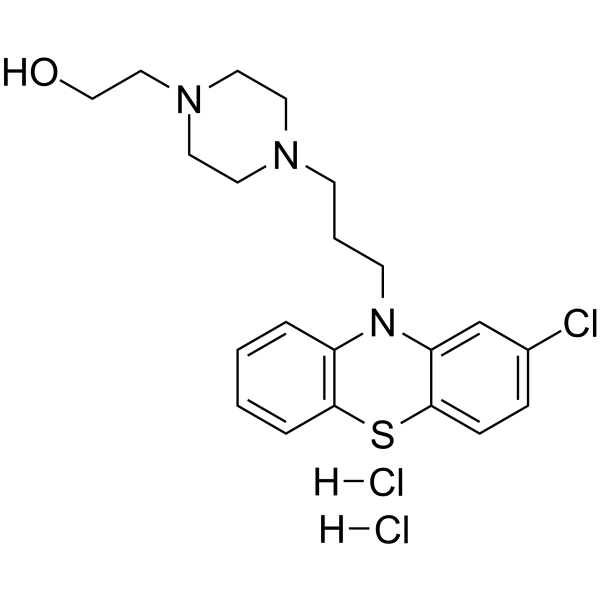 Perphenazine dihydrochloride Chemical Structure
