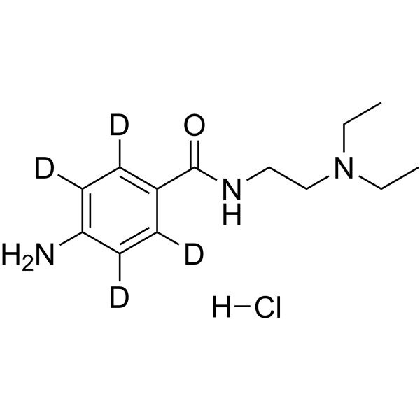 <em>Procainamide</em>-d4 hydrochloride