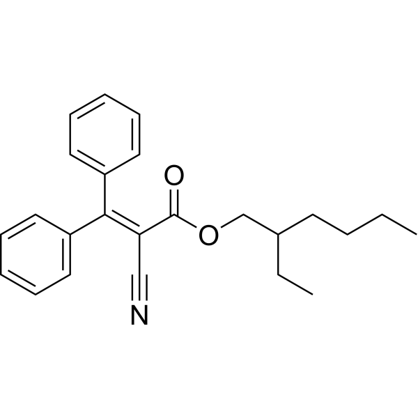 Octocrylene Chemical Structure