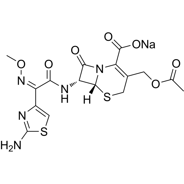 Cefotaxime sodium Chemical Structure