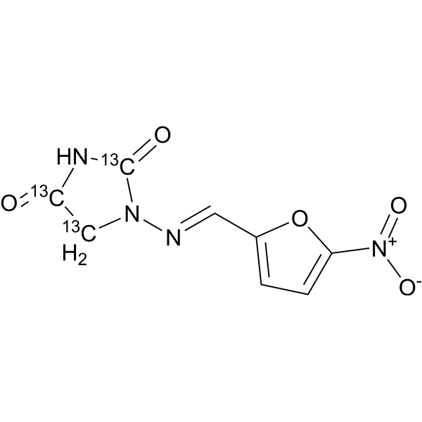 <em>Nitrofurantoin</em>-13C3