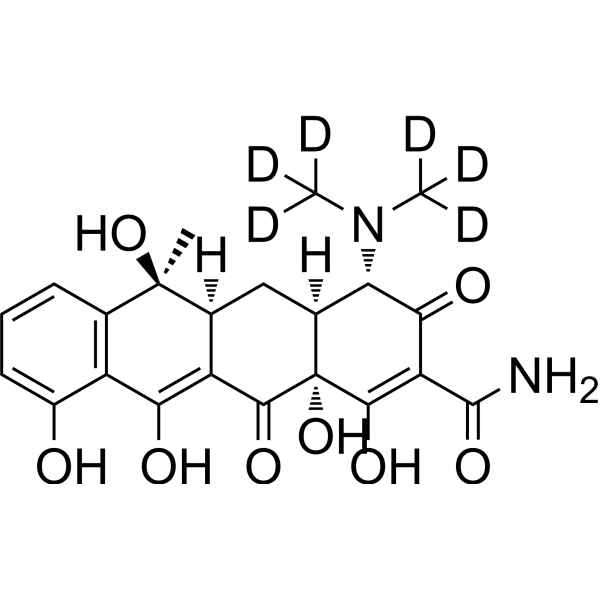 Tetracycline-d<sub>6</sub>-1 Chemical Structure