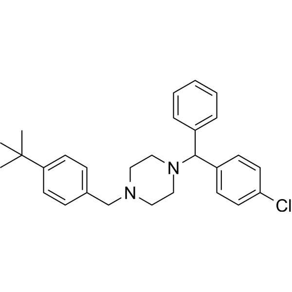 Buclizine Chemical Structure