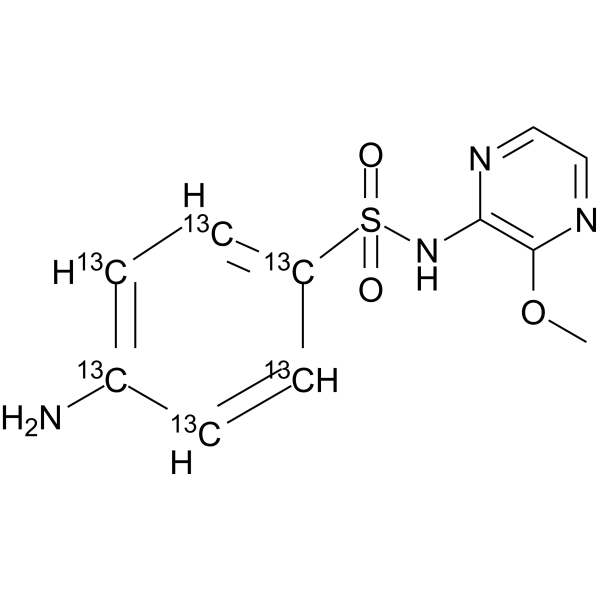 Sulfalene-13<em>C6</em>