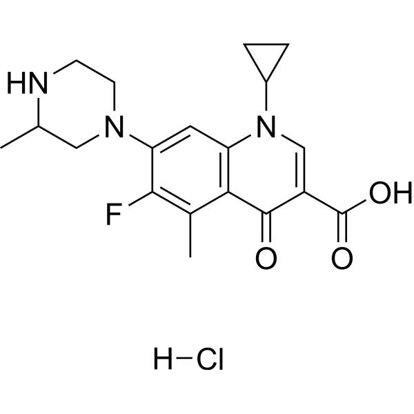 <em>Grepafloxacin</em> hydrochloride