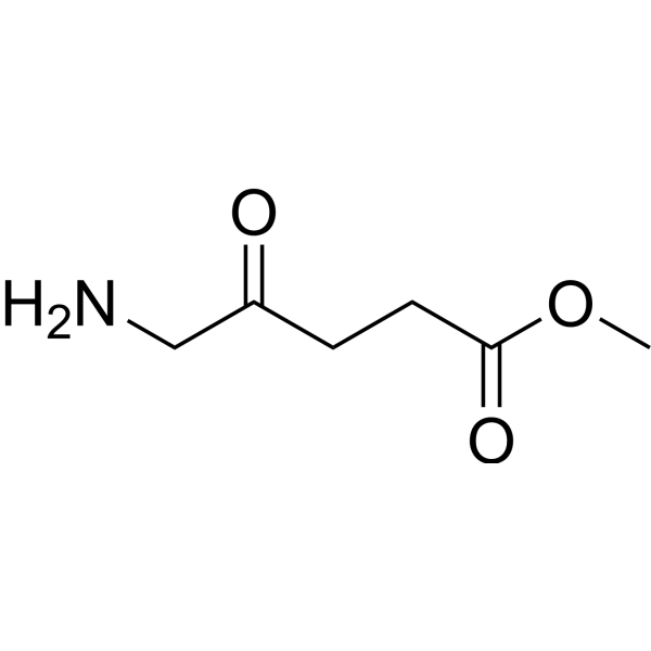 Methyl aminolevulinate Chemical Structure