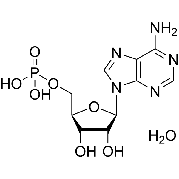 Adenosine 5'-monophosphate monohydrate Chemical Structure