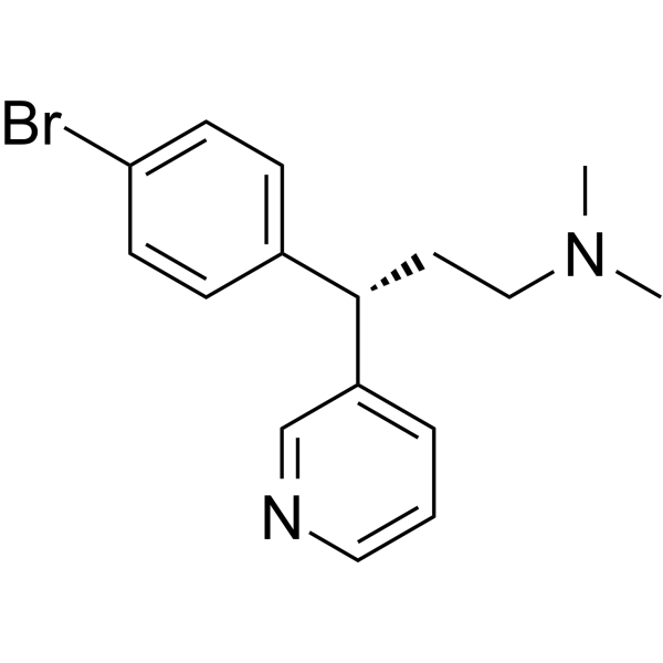 Dexbrompheniramine Chemical Structure